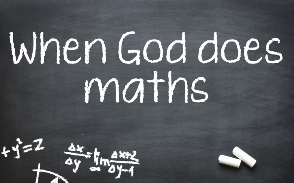When God Does Maths